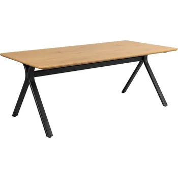 Jídelní stůl Jídelní stůl s deskou v dubovém dekoru 100x200 cm Bristol – Actona ID_1795142