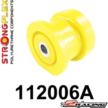 Silentblok nápravy Zadní nápravnice přední silentblok Sport 112006A (Zadní nápravnice přední polyuretanové tvrdé tuningové lůžko silentblok Sport)
