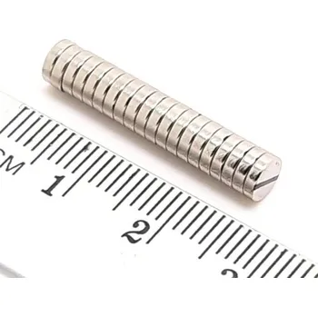 Dekorativní magnet orodian.cz Neodymový magnet válec 4,9×1,3 mm - N52