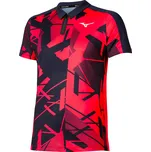 Pánské tričko Mizuno Daybreakers Shadow SS Polo M Vibrant Red XL