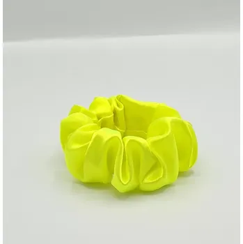 Saténová Scrunchie gumička reflexní L