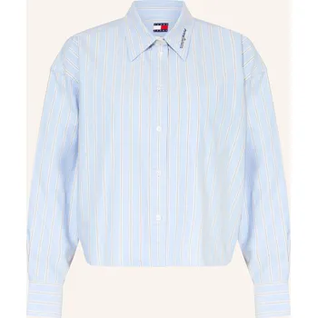 Tommy Jeans Dámská Košilová Halenka, tmavě modrá / bílá /...