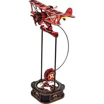 ostatní stavebnice RoboTime 3D mechanická skládačka Dvojplošník s kyvadlem