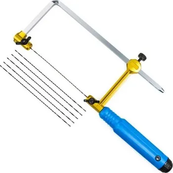 Pomůcka pro obuv a oblečení Nastavitelná pila typu U s ocelovým rámem a dřevěnou rukojetí Ruční řezací nástroj pro klenotníky a šperkaře Rámová pila na šperky