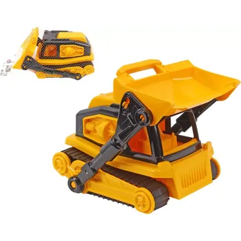 autíčko Mikro trading Buldozer na volný chod 31 cm žlutá