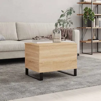 Obývací pokoj vidaXL Konferenční stolek 60x44,5x45 cm kompozitní dřevo [830960] Barva: dub sonoma
