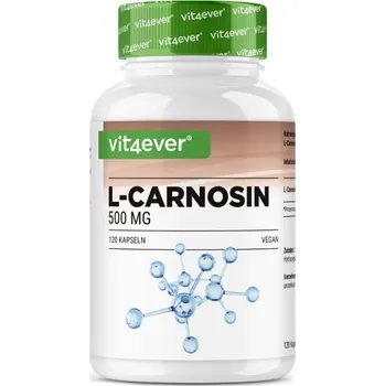 Aminokyselina Vit4ever L-Carnosine, L-Karnosin, 500 mg, 120 kapslí