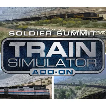 Počítačová hra Train Simulator - Soldier Summit Route Add-On DLC