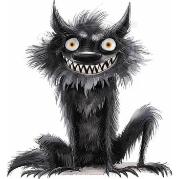 Textilní nažehlovací páska Dante Nažehlovačka Vlkodlak - 18 x 20 cm