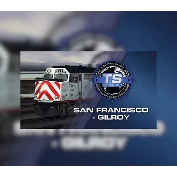 Počítačová hra Train Simulator Classic - Peninsula Corridor: San Francisco - Gilroy Route Add-On DLC