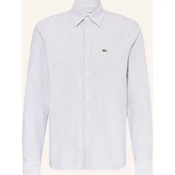 Pánská košile Lacoste Pánská Košile Comfort Fit, bílá / modrá, 44