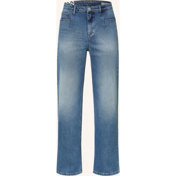 Dámské džíny Opus Dámské Wide Leg Džíny Mivy City, 70261 mid classic blue, 38