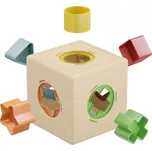 Quercetti vkládačka kubo playbio tvarovací kostka pro batolata