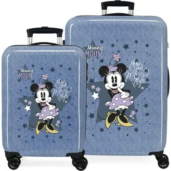 Sada luxusních ABS cestovních kufrů MINNIE MOUSE Style, 68cm/55cm, 4981921