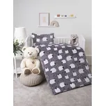 Povlečení mikroplyš do postýlky Exclusive – Ovečky