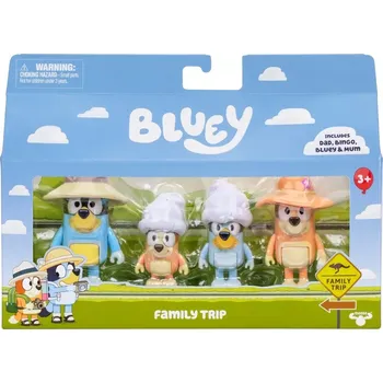 Figurka Bluey – sada figurek Rodinný výlet