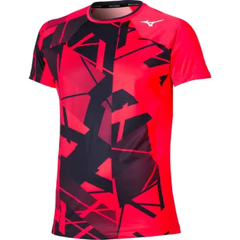 Běžecké oblečení Běžecké tričko Mizuno DB Shadow Graphic SS Tee 62GAC50166 Velikost textilu: M