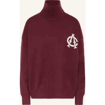 Dámský svetr Another Cotton Lab Dámský Oversized Svetr, tmavě červená, 36