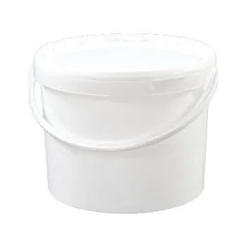 kbelík Letr Plastový kbelík s víkem EZE 10,7 l bílý