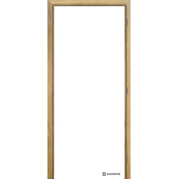 Zárubeň DOORNITE Zárubeň falcová obložková, CPL dub corbridge, na pokos Šířka: 60, Orientace: pravá, Ostění: 10
