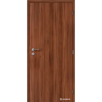 Interiérové dveře DOORNITE Dveře falcové CPL, ořech, plné, dozický zámek Šířka: 80, Orientace: pravá, Výplň: voština