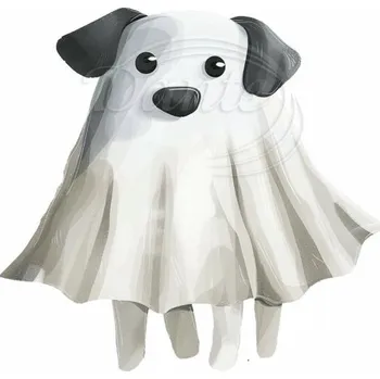 Textilní nažehlovací páska Dante Nažehlovačka Duch pes - 17 x 20 cm