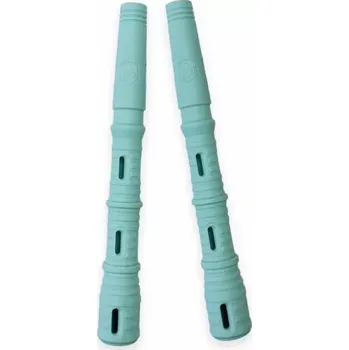 Švihadlo Sestav si svoje korálkové švihadlo – šedá/šedá/mint/bílá, mint rukojeť