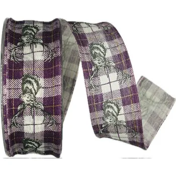 Vánoční dekorace GOLDINA Deer 9550 vánoční s jelenem, fialová