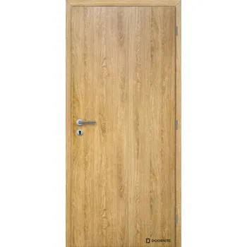 Interiérové dveře DOORNITE Dveře protipožární LUME EXTRA, CPL, dub corbridge, plné, cylindrický zámek Šířka: 80, Orientace: levá, Výplň: požární
