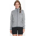 Dámská fleecová mikina Whistler Samani velikost 40 light grey melange