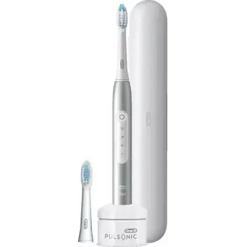 Elektrický zubní kartáček Oral-B Pulsonic Slim Luxe 4500 šedá (4210201305675)