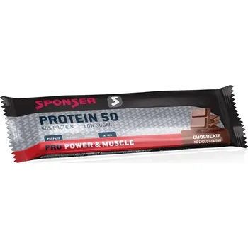Proteinová tyčinka SPONSER PROTEIN 50 BAR 50% Choco 50g