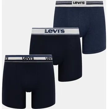 Boxerky Boxerky Levi's 3-pack 37149.1189 námořnická modř 59X, vel. M