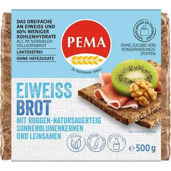 Trvanlivě pečivo Proteinový chléb se slunečnicovým semínkem 500g, Pema