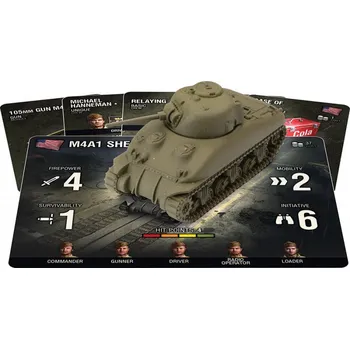 Desková hra Gale Force Nine M4A1 Sherman World of Tanks Miniatures Game