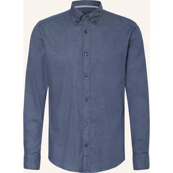 Pánská košile Olymp Pánská Košile Casual Regular Fit, modrá, 46