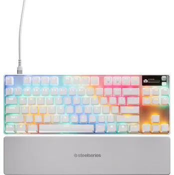 Klávesnice SteelSeries Apex Pro TKL Gen 3 White UK 64899