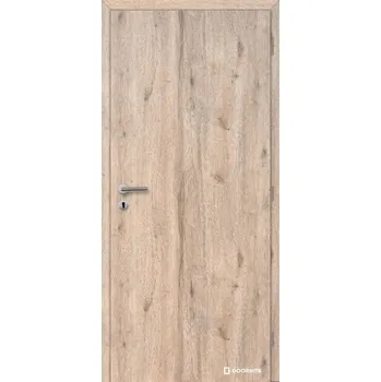 Interiérové dveře DOORNITE Dveře protipožární LUME EXTRA, fólie, dub hudson, plné, cylindrický zámek Šířka: 90, Orientace: pravá, Výplň: požární