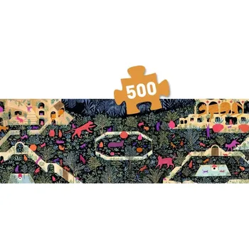 Puzzle Djeco puzzle Království koček – 500 dílků