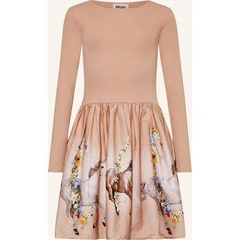 Dámské šaty Molo Dívčí Šaty Casie Ze Směsi Materiálů, lososová / tmavě...