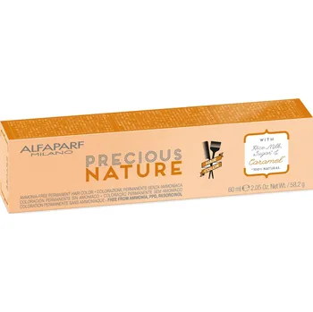 Barva na vlasy Alfaparf Milano Precious nature permanentní barva na vlasy odstín střední blond zlatá 60 ml