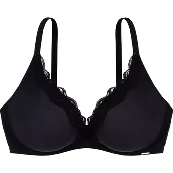 Souprava dámského spodního prádla Dámská bezkosticová podprsenka D001932 černá, Dorina velikost 75E