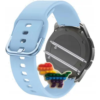 Pouzdro na mobilní telefon Pásek Řemínek pro GlacierX Monument, Silikon Modrý Poutko, nastavitelný