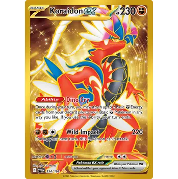 Sběratelská karetní hra Pokémon Koraidon EX 254/198 - Scarlet & Violet
