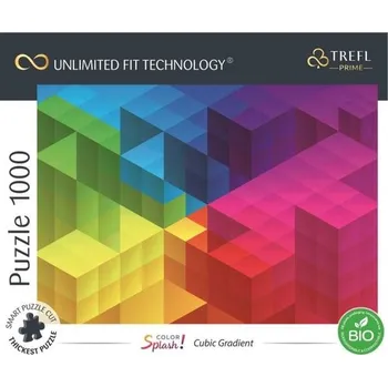 Puzzle Kostkový gradient 1000 dílků