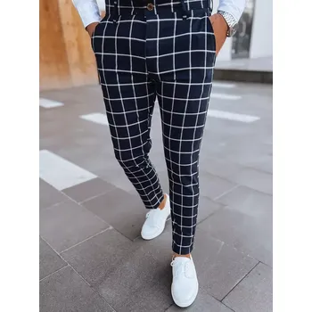 Pánské kalhoty Pánské kalhoty DStreet DStreet černá | bílá | šedá 2246343