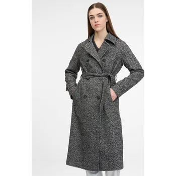 Dámský kabát Šedý dámský kabát ORSAY - Dámské Orsay černá | bílá | šedá 3411093
