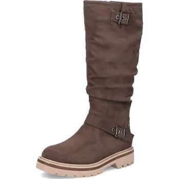 Dámské kozačky Dámské kozačky RIEKER 91592-25 hnědá W5 36