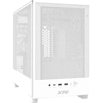 PC skříň ADATA XPG case VALOR MESH NANO Mini-Tower, bez zdroje, 1x 120mm ARGB Fan, Bílá