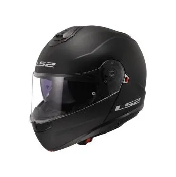 Helma na motorku Výklopná přilba LS2 FF908 Strobe II Matt Black - S(55-56)
